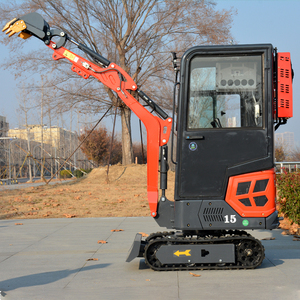 รถขุดขนาดเล็ก 1.5 ตัน รุ่นแอดวานซ์ มินิ พร้อมเครื่องยนต์ Epa ใหม่ จัดส่งฟรี เหมาะสำหรับฟาร์มขนาดเล็ก มีห้องโดยสาร พร้อมส่วนประกอบหลักๆ เช่น มอเตอร์ ปั๊ม ราคาประหยัด - Product Image 4