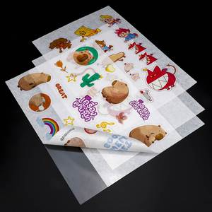 Papel Adhesivo Washi Personalizable FX A3 A4 A5 A6 con Reverso Transparente de PET para Impresora de Inyección de Tinta/Láser - Product Image 5