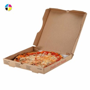 Venta al por mayor de cajas para pizza con logotipo personalizado, cajas de papel para pizza al por mayor, cajas de papel para alimentos, caja de papel para embalaje personalizada - Product Image 4
