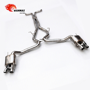Système d'échappement à soupapes en acier inoxydable pour Maserati <span class=keywords><strong>Levante</strong></span> 2023 3.8L Twin Turbo <span class=keywords><strong>V8</strong></span> AWD Performance Catback - Product Image 4