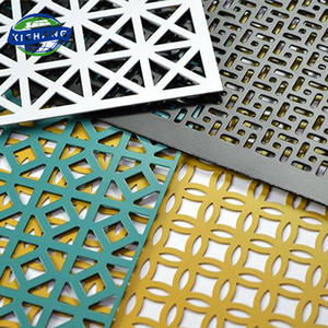 Haute qualité personnalisé 1.5mm 2.0mm 4mm épaisseur pleine taille décor maille <span class=keywords><strong>treillis</strong></span> métallique perforé - Product Image 4