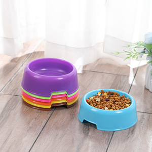 Tazón de Plástico para Mascotas, Pequeño, Individual, Colorido, Plato para Comida y Agua para Perros y Gatos, Color Opcional, Origen Zhejiang - Product Image 2