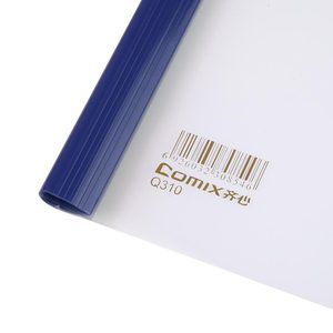 Comix Q310 A4 Transparent <b>Plastic</b> Clip File <b>Folder</b> Drawer Type 30 Sheets Office Report Organizer - Product Image 4