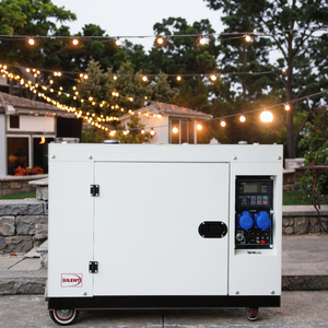 เครื่องกำเนิดไฟฟ้าดีเซลแบบเก็บเสียง ราคาประหยัด 110V 220V 230V 380V 3kva 5kva 8kva 10kva 50/60hz สตาร์ทด้วยรีโมท พร้อมระบบ ATS - Product Image 1
