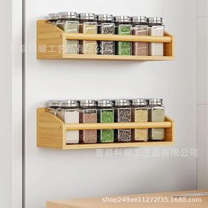 Wooden Floating Storage Rack Rectangle <b>Wall</b> <b>Mounted</b> Multipurpose Easy Cleaning Home Organization <b>Shelf</b> - Product Image 2