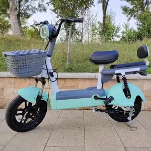 Wholesale latest 2 seat Leisure city bicycle electric bikes cycle for adults 500w ebike parts Light Customized