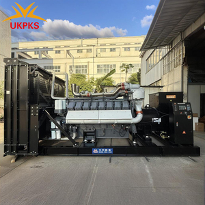 เครื่องกำเนิดไฟฟ้าดีเซลแบบโครงเปิด 1200 กิโลวัตต์ 1500 กิโลโวลต์แอมแปร์ กระแสสลับสามเฟส ระบายความร้อนด้วยน้ำ - Product Image 3