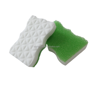 Éponge magique <span class=keywords><strong>blanche</strong></span> haute densité personnalisée pour le nettoyage, éponge magique <span class=keywords><strong>Mr</strong></span> Clean, éponge de nettoyage magique - Product Image 4