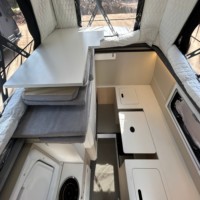 Nouvelle cabine de camping souple pour pick-up avec auvent escamotable