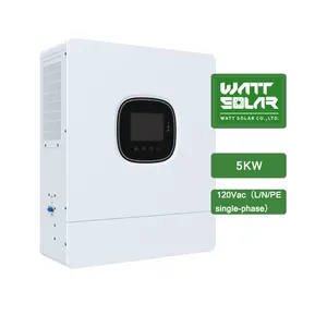 最优惠价格太阳能逆变器充电器48v离网分相120v太阳能逆变器5kw逆变器，带Mppt控制器