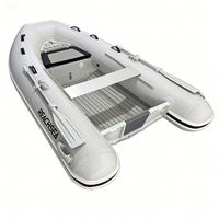 Bateau semi-rigide en aluminium de 2,9 m pour 4 personnes, Achilles Hypalon avec rangement avant, luxe, fabriqué en Chine