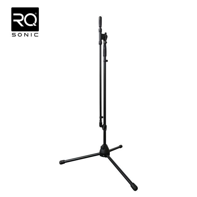 RQSONIC MS139 New Engineering Structure Good Stability Tripod Cheap Floor Microphone Stand with Load-bearing Capacity
