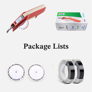 Dymo 3d הבלטה ידנית מדפיסים תווית קלטות דימו 1610 יצרן תווית קלטות dymo - Product Image 2