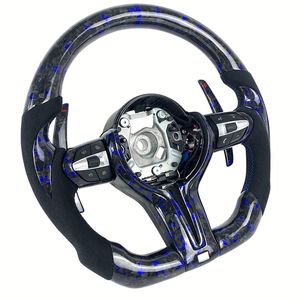 Accessoires intérieurs de voiture, volant en fibre de carbone forgée pour <span class=keywords><strong>BMW</strong></span> F10 30 20 <span class=keywords><strong>80</strong></span> - Product Image 3