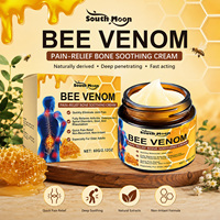 Crème de massage réparatrice hydratante et apaisante pour les articulations et les muscles, à base de glycérine et d'extrait de venin d'abeille, très demandée par South Moon