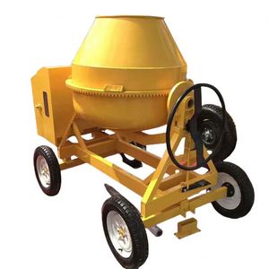 Bétonnière mobile 250L-1000L, moteur électrique haute efficacité, portable avec pompe, productivité 40m3/h, moteur 13.2KW - Product Image 1
