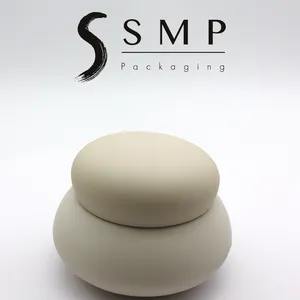 SMP Kosmetik glas Gesichts creme/Körper Butter glas Matt PP Frosted PP Großhandel Luxus 100g Kosmetik behälter Kosmetik gläser mit Deckel