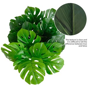 <span class=keywords><strong>Petit</strong></span> arbre artificiel vert à 24 feuilles, style nordique, en pot, pour la décoration de la maison, des mariages et des espaces extérieurs, plante artificielle en pot - Product Image 4