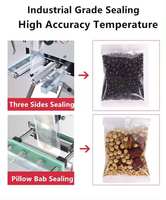 Machine d'emballage automatique multifonctionnelle à alimentation spirale en acier inoxydable de haute précision (1-200 g) pour sachets de thé rotatifs et aliments