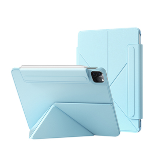 Funda Magnética para Tablet <span class=keywords><strong>iPad</strong></span> 10ª, 11ª Gen., Air 11, 13, Pro 11, 13, con Soporte Triple Plegable y Porta Lápiz - Product Image 1