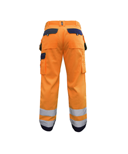 Hot Sale Hi <strong>Vis</strong> Cosntrcution Cargo Mens Safety <strong>Work</strong> <strong>Trousers</strong> - Product Image 4