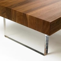 Fournisseur direct d'usine, pieds de table en acrylique personnalisés, pieds de meubles en acrylique transparent moderne
