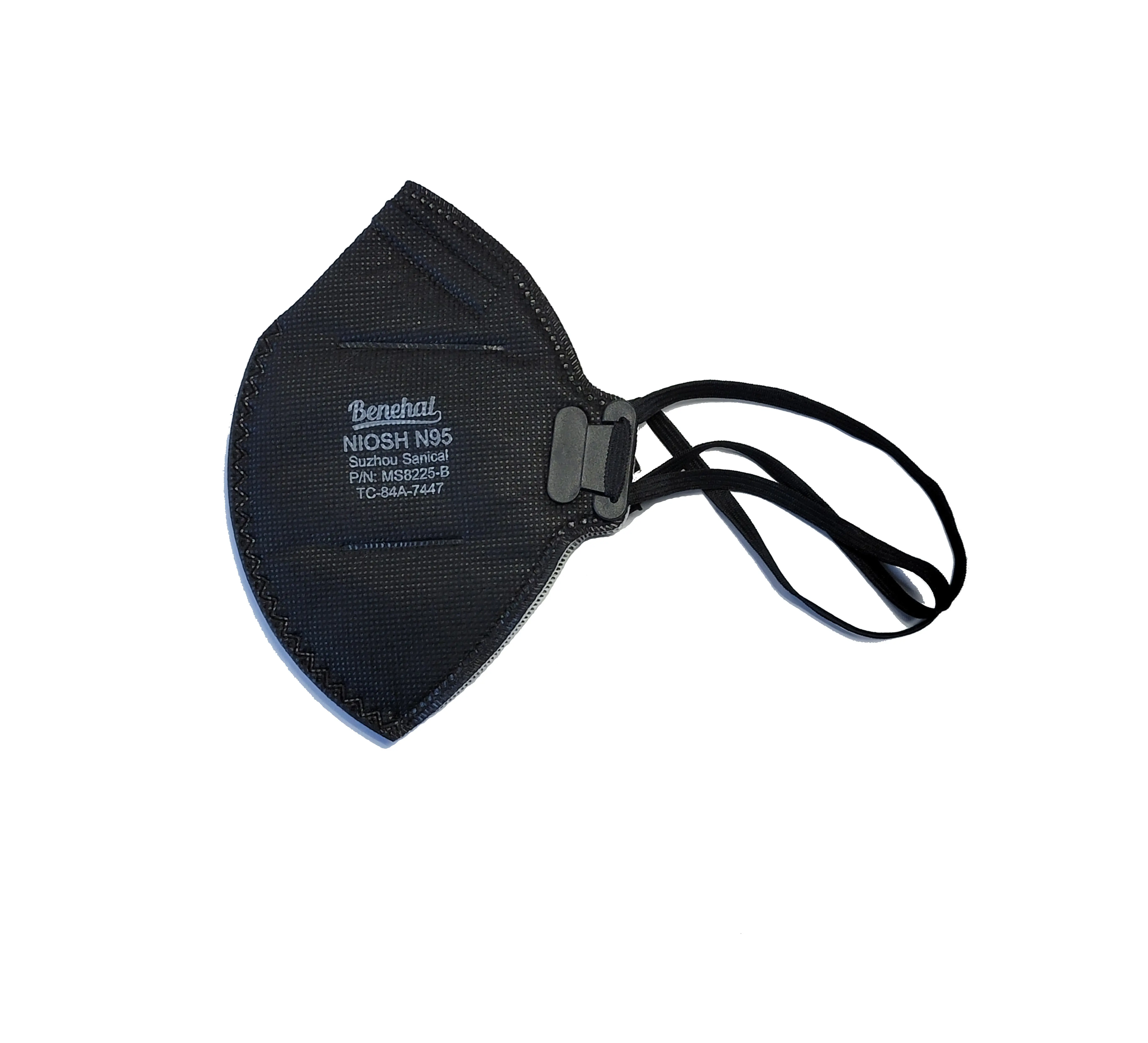 black Niosh N95mask Black foldable N95 respirator N95 N95 black masks fashion N95 masks respirators Black masks Benehal 8225s