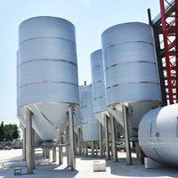 Cuve de Fermentation en acier inoxydable 10000 litres, Fermentation de bière à enveloppe conique à vendre