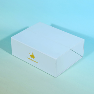 Luxury <strong>Magnetic</strong> Closure Gift Box Custom Soft Touch Linen Velvet Acrylic Box With Ribbon Foam Insert for Jewelry Cosmetic <strong>Eyelash</strong> - Product Image 2