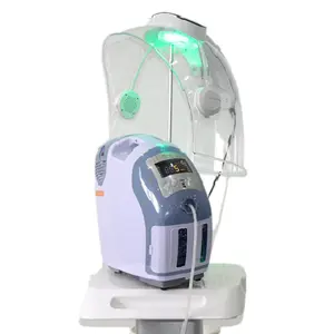 Masker lampu Led 7 warna harga pabrik mesin masker wajah terapi Jet oksigen peremajaan kulit penghilang pigmen anti-penuaan