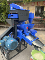 Nouveau modèle 2026 |   Machine à riz miniature 5-en-1 entièrement automatique |   Conception compacte avec tamis à grains/tamis vibrant pour usage domestique/commercial