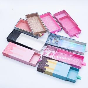Caja de Regalo Plegable Rectangular Pequeña Personalizada, Materiales Biodegradables para Empaque de Pestañas y Lentes de Contacto con Logotipo Impreso - Product Image 5