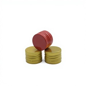 Tappo a Corona in Alluminio Antimanomissione 18mm 24mm 28mm 30mm Coperchio Metallico ROPP per Bottiglie di Vino e Bevande - Product Image 1