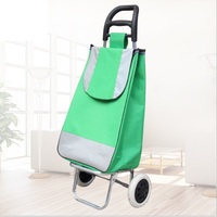 Sac de courses pliable pour supermarché avec roues, chariot de courses pliable léger à roulettes pour légumes