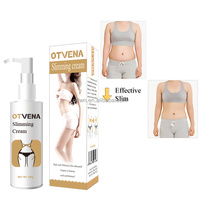 Sérum amincissant corporel biologique en gros personnalisé OTVENA, crème amincissante chaude pour estomper les vergetures