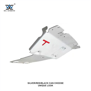 Kit carrosserie populaire à fixer par boulons, plaque de protection inférieure rouge/argent/noir 6,0 mm, plaque de protection lisse pour route, protection anti-pierres pour Tundra 14-21 - Product Image 5