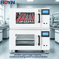 Incubateur à Agitation Réfrigéré Double Couche BOYN SQZY-40A Grande Capacité 0-300 tr/min Agitateur Combiné pour Usage en Laboratoire