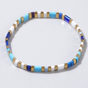 Bracelet Go2boho Miyuki <span class=keywords><strong>Tila</strong></span> pour femmes, bijoux de plage bohème de qualité, perles colorées avec <span class=keywords><strong>perle</strong></span> comme pierre principale - Product Image 4