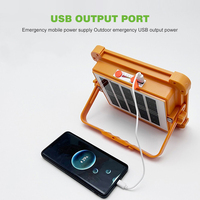Économie d'énergie 6500K éclairage extérieur étanche Ip67 100w 200w 400w 600w 800w 1000w Led lampe de camping solaire rechargeable portable