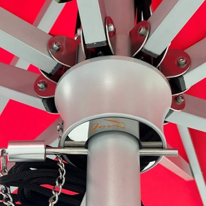 Paraguas de cuerda de tracción de nuevo diseño personalizable de 3X3m estilo de mariposa moderno para uso en exteriores y hoteles muebles modernos para exteriores - Product Image 5