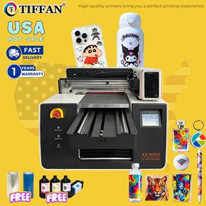 Nouvelle imprimante UV à plat 3050 avec caméra et doubles têtes XP600 A3 DTF pour cartes, coques de téléphone et métal – Direct Usine Chine - Product Image 1