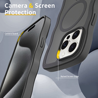 Pour iPhone 15 Pro Max étui motif vague sens de la peau 2-en-1 étui de téléphone portable pour iPhone 15 16 17 sensation de peau étui de téléphone magnétique