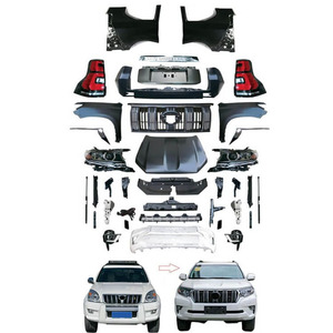 Kit de Carrocería Directo de Fábrica para <span class=keywords><strong>Land</strong></span> <span class=keywords><strong>Cruiser</strong></span> Prado LC120 FJ120 2003-2009, Actualización a LC150 2018 - Product Image 6