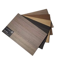 Panneaux de meubles d'intérieur contemporains en MDF grain de bois E0 naturel LAMITEX pour armoire de salon