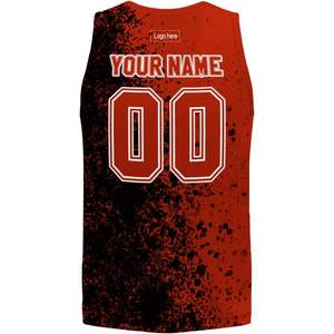Camiseta de baloncesto juvenil personalizada para hombre, uniforme de equipo con nombre y números impresos personalizados con logotipo - Product Image 2