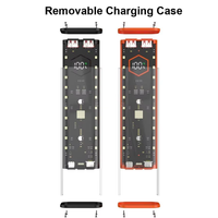 21700 batterie externe 4 emplacements 21700 bricolage boîte de rangement de batterie affichage numérique double Charge rapide USB Type C Interface support de batterie étui