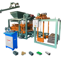 Machine à blocs de béton QT4-25, petite machine à fabriquer des briques pour les petites entreprises, ligne de production de blocs de ciment