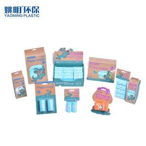 Eco Travel Luxury Recycled Eco-Friendly Reusable Biodegradable Simple Cartoon Customizable Size Dog Poop Bags Post-consumer - Product Image 5