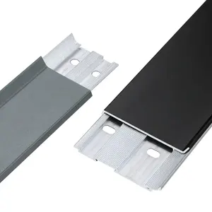Soteng алюминиевый профиль, экструзионный атласный алюминиевый сплав, плинтус для кухонного шкафа