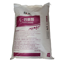 L-Thréonine Qualité Alimentaire 98,5% Poudre Cristalline Blanche Acide Aminé Additif Alimentaire pour Volailles et Porcs Vente en Gros
